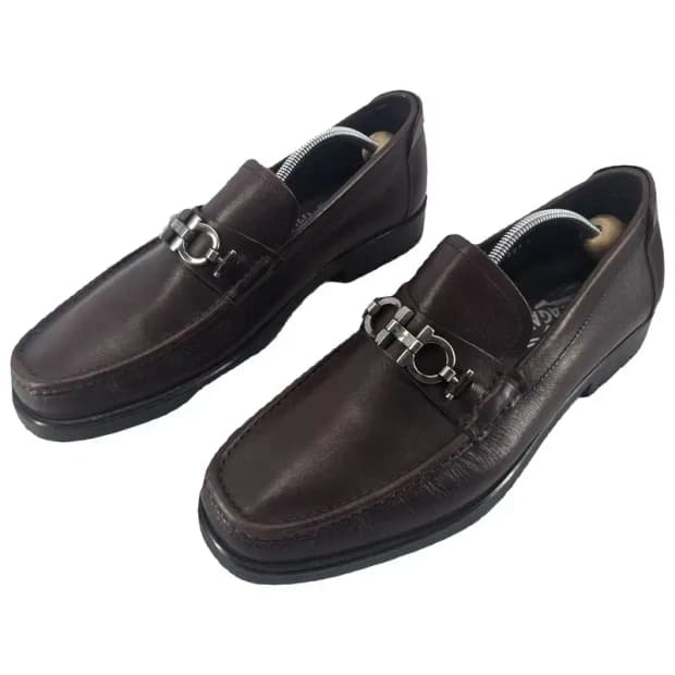 SALVATORE FERRAGAMO 살바토레 페라가모 남성 로퍼 8.5