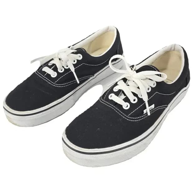 VANS 반스 어센틱 블랙 스니커즈 255