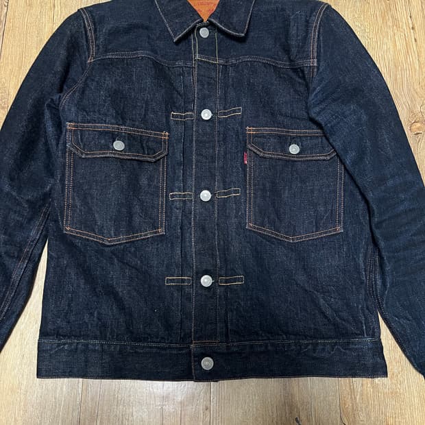 택포22) 풀카운트 2812 2세대 타입2 데님자켓 40
