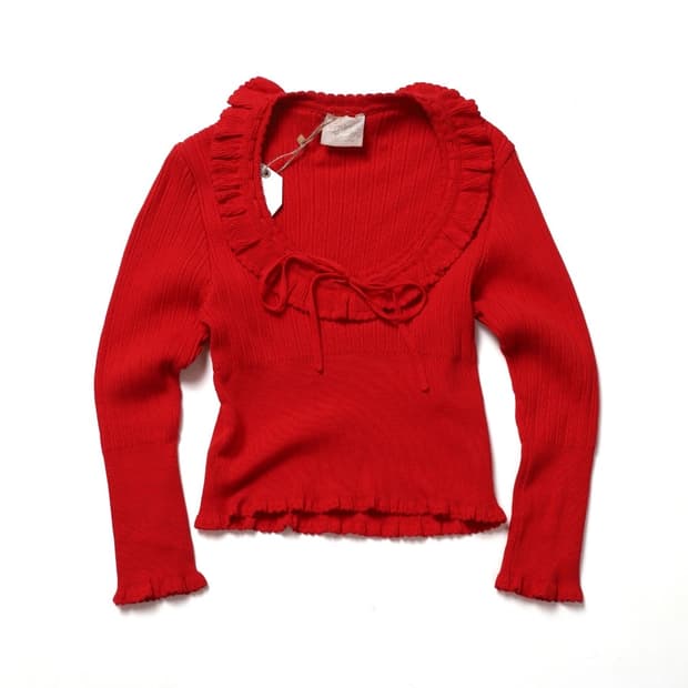비비안 웨스트우드 Vivienne Westwood Frill Blouse