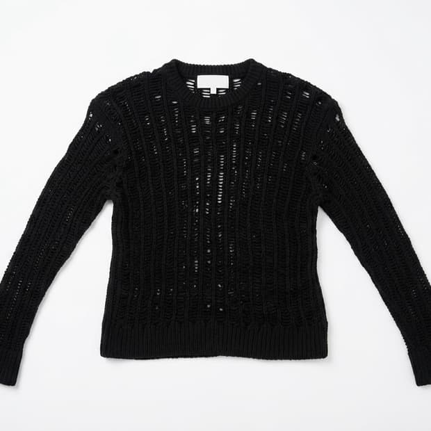 시스루 썸머 루즈핏 니트 