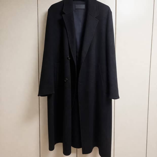 질스튜어트뉴욕 핸드메이드 싱글 코트 사이즈M