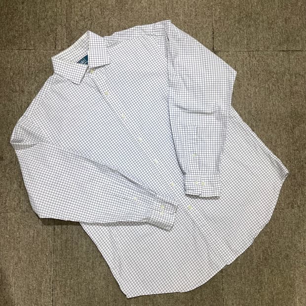 (16 1/2) POLO 폴로 랄프로렌 체크셔츠 리젠트 클래식 핏