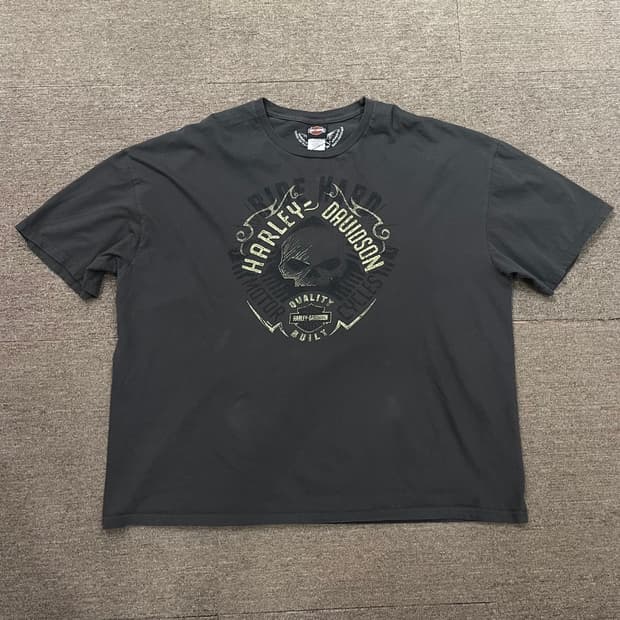 (4XL) Harley Davidson 할리 데이비슨 반팔티