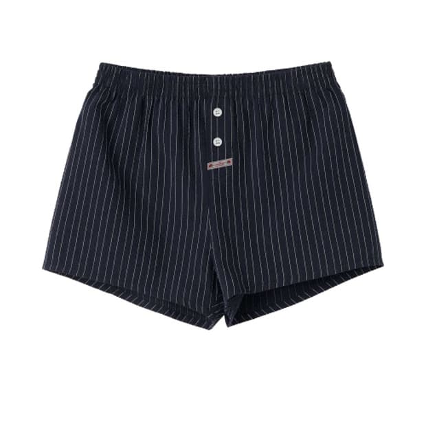 [M] 스컬프터 코튼 복서 팬츠 네이비 스트라이프