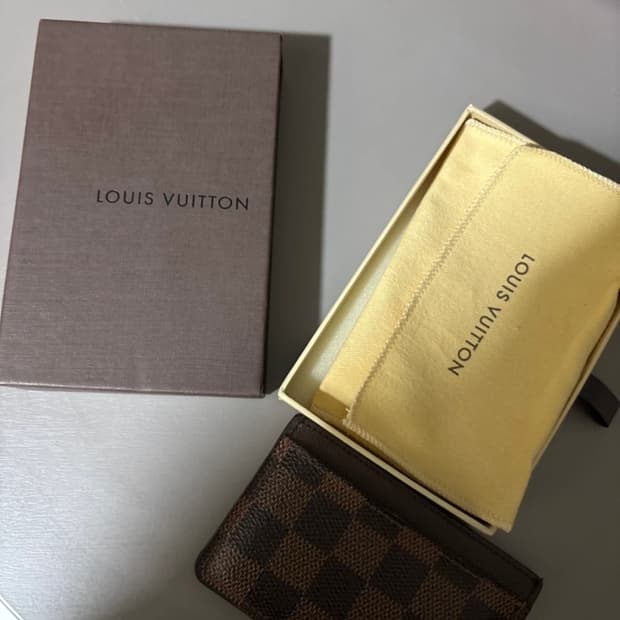 루이비통 다미에 카드지갑