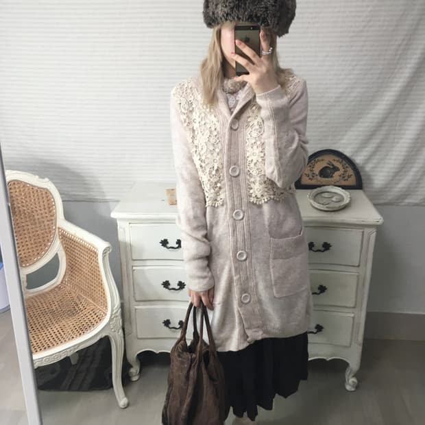  wonderland flower crochet pocket cd