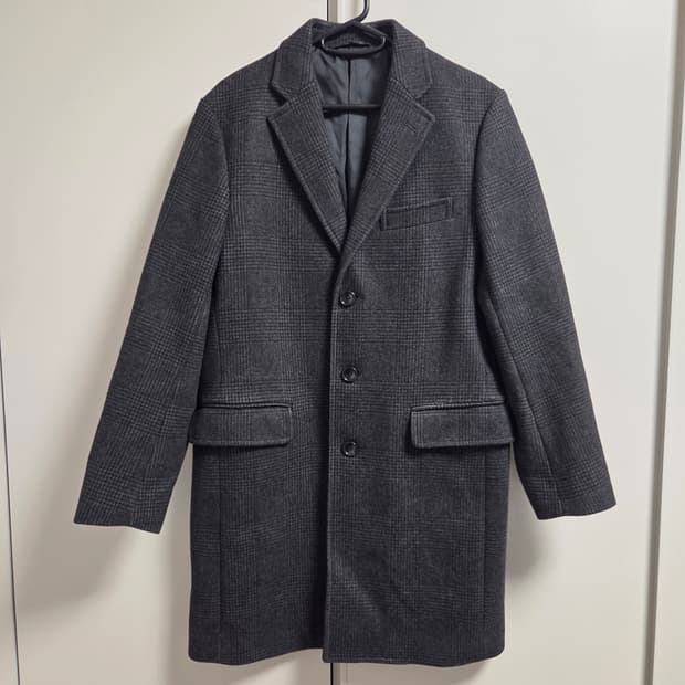 United Arrows 메리노 울 롱코트 M(95)