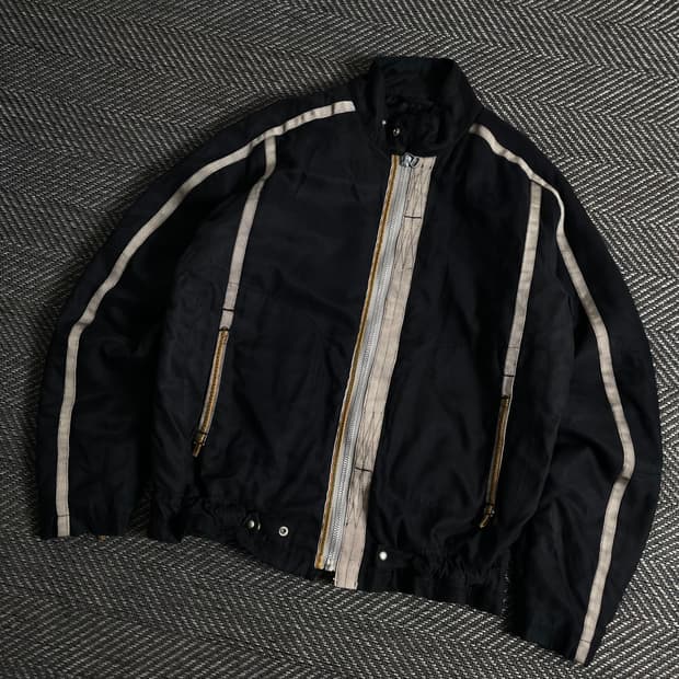 휴고보스 아카이브 디테일 바이커 자켓y 3161