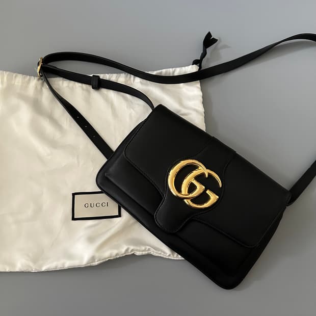 구찌 gucci 로고 마몽트 알리 스몰 숄더백