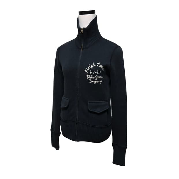 폴로랄프로렌 진스 코튼 니트 집업