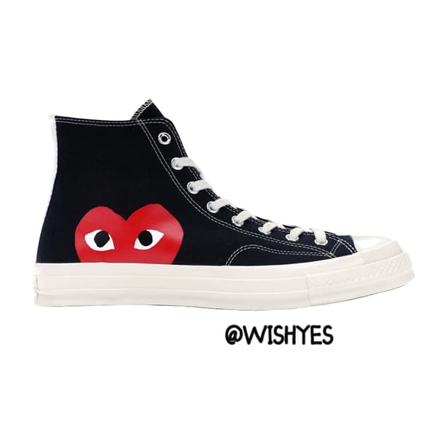 [245] 플레이 꼼데 컨버스 콜라보 청크 70 CDG 하이 꼼데가르송