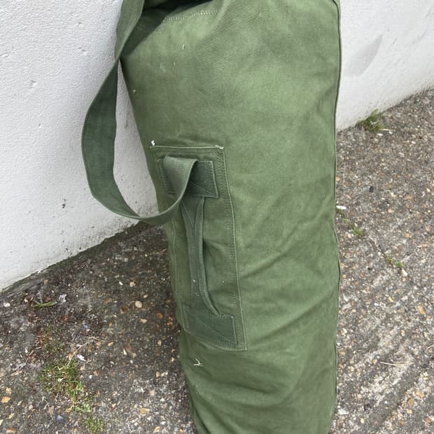 영국군 캔버스 미니 더블백