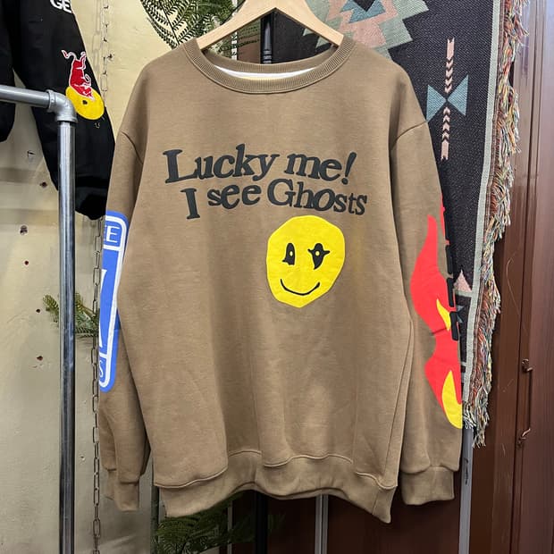 ye x kid 칸예웨스트 고스트 맨투맨 #csz733