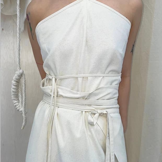 Baserange ligo top undyed 리고 탑