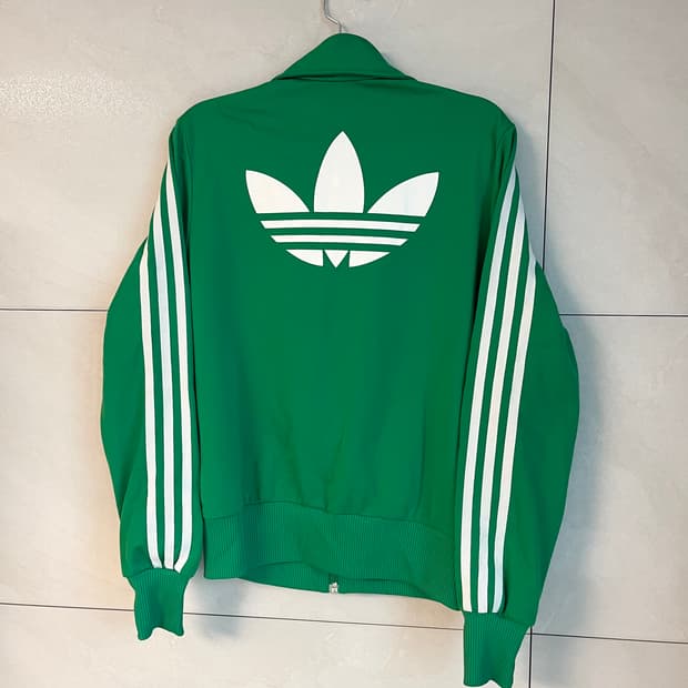 아디다스 제니깔 딱붙핏 파이어버드 져지 그린 [여성 M]