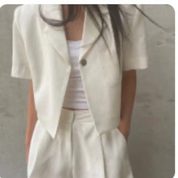 위아 비치 린넨 하프 팬츠  (브라운, 아이 S)