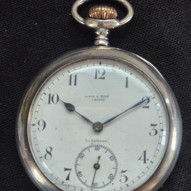 1910년대 오메가 회중시계 골동품