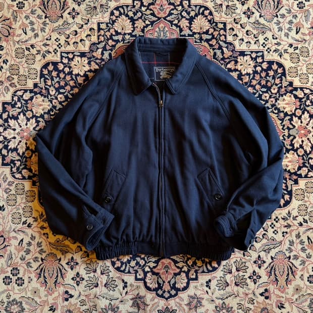 버버리 클래식 블루종 100~110