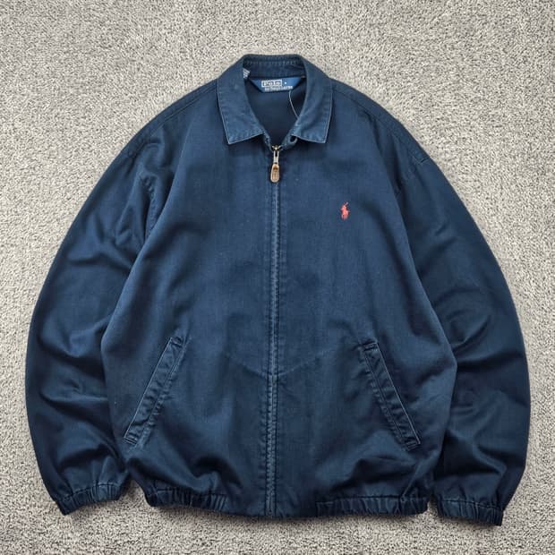 폴로랄프로렌 코튼쉘 스윙탑 블루종 자켓 ( M ) / 11891