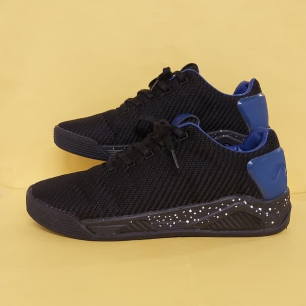 남성  EXR 블랙 스니커즈, 운동화 (270)