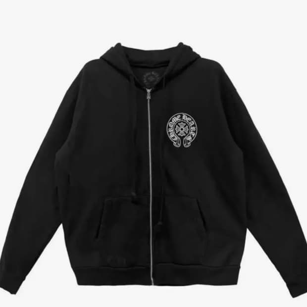 크롬하츠 홀스슈 후드집업 오사카 L