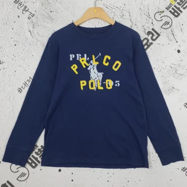 폴로랄프로렌 POLO 여성 롱슬리브 긴팔 티 네이비 M 2100117