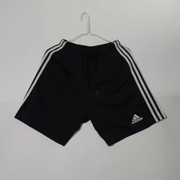 아디다스 삼선 반바지 블랙