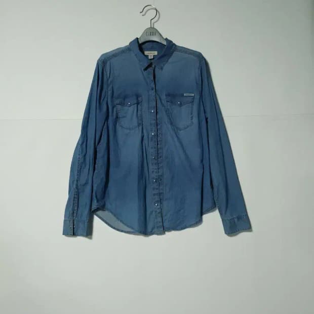 캘빈클라인 데님 셔츠 남방