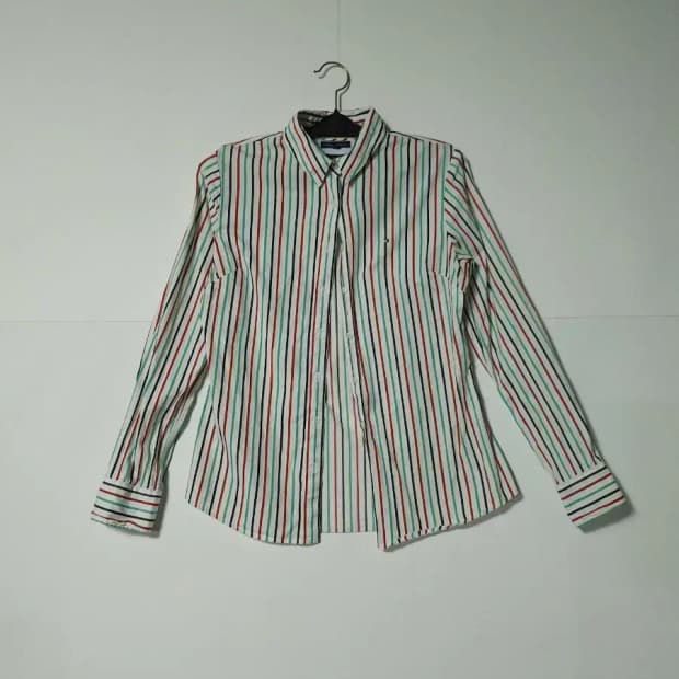 타미힐피거 스트라이프 셔츠