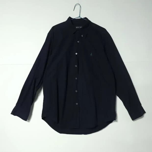 빈폴 네이비 긴팔 셔츠