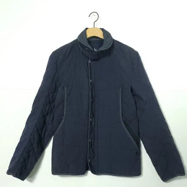 헤지스 네이비 퀼팅 자켓 간절기용