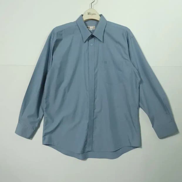 DALS 닥스 남성 하늘색 긴팔 셔츠