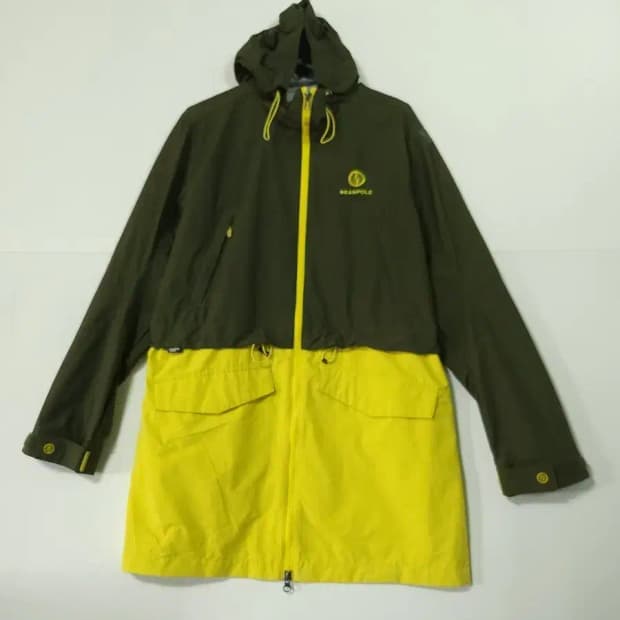 빈폴 아웃도어 배색 후드 바람막이 점퍼