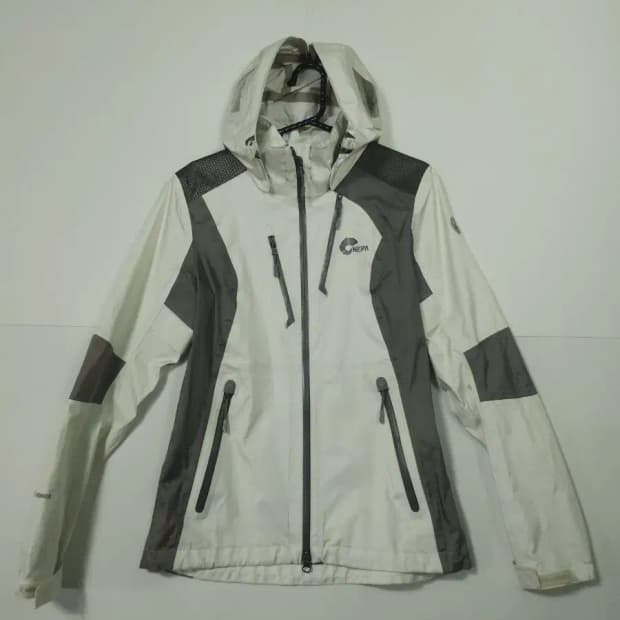 네파 바람막이 자켓 아이보리 여성용