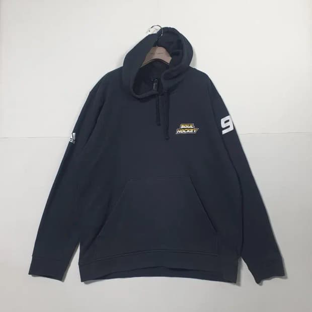 아디다스 서울 하키 후드티 블랙