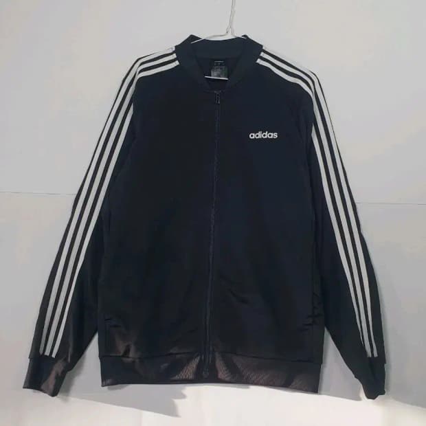 아디다스 삼선 트랙탑 블랙