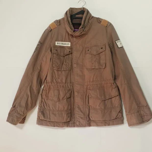 BUCKAROO 카키 야상 자켓