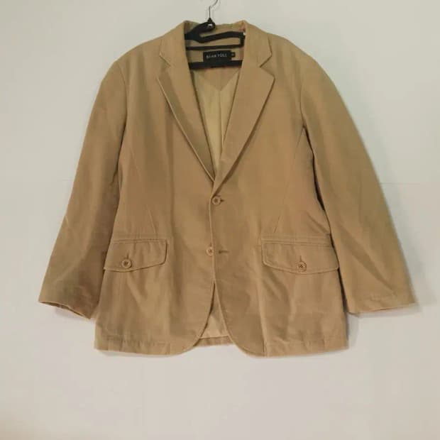 빈폴 베이지 면 자켓