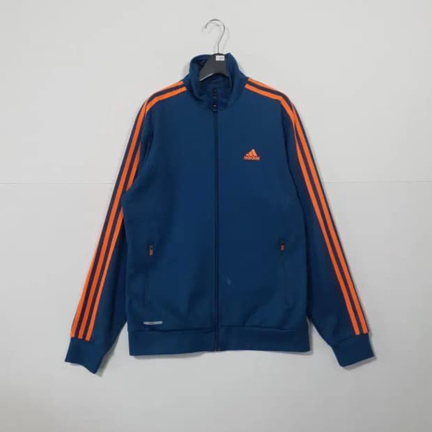 아디다스 파이어버드 트랙탑 네이비/오렌지