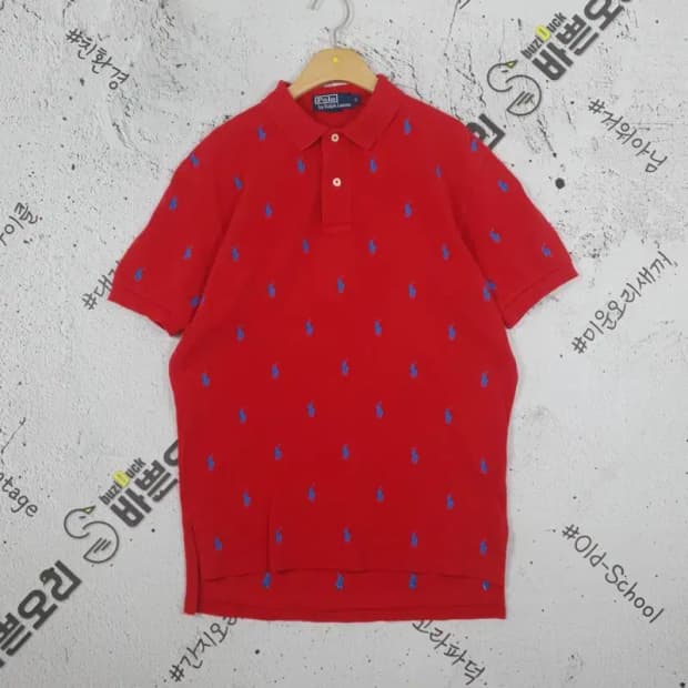 폴로랄프로렌 POLO 멀티블루포니 카라티 레드 S 1000422
