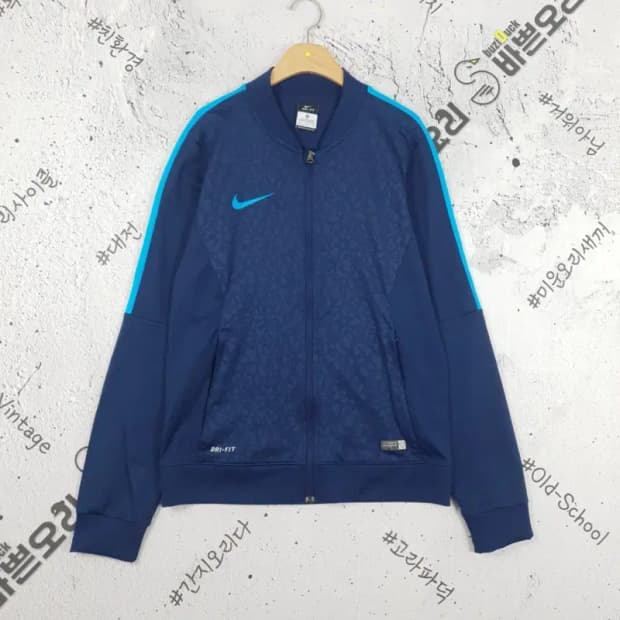 나이키 NIKE 스우시 사이드라인 트랙 져지 자켓 네이비 3100166