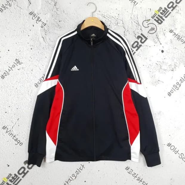 아디다스 ADIDAS 우븐 집업 트랙 져지 자켓 블랙 3100142