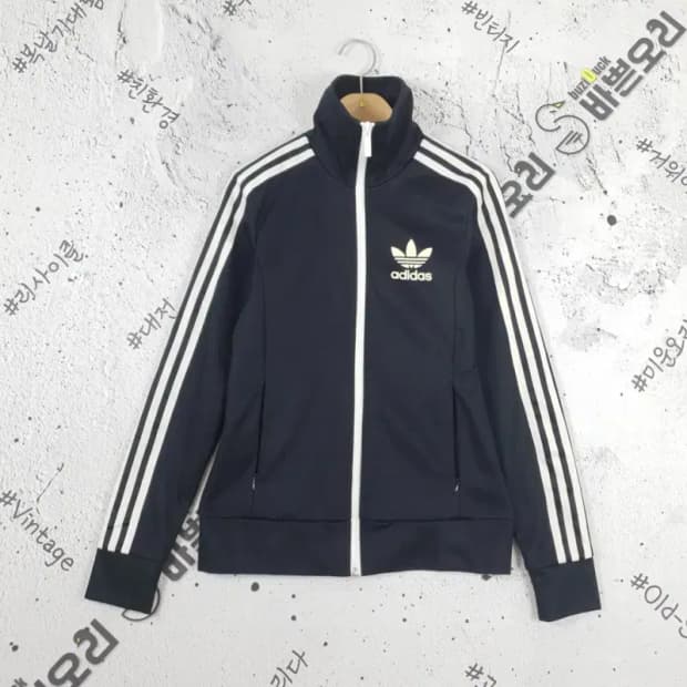 아디다스 ADIDAS 유로파 트랙 져지 자켓 블랙 3100157