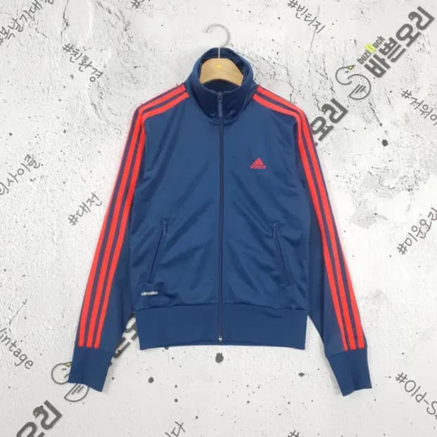 아디다스 ADIDAS 우먼 트랙탑 져지 자켓 네이비 3100169