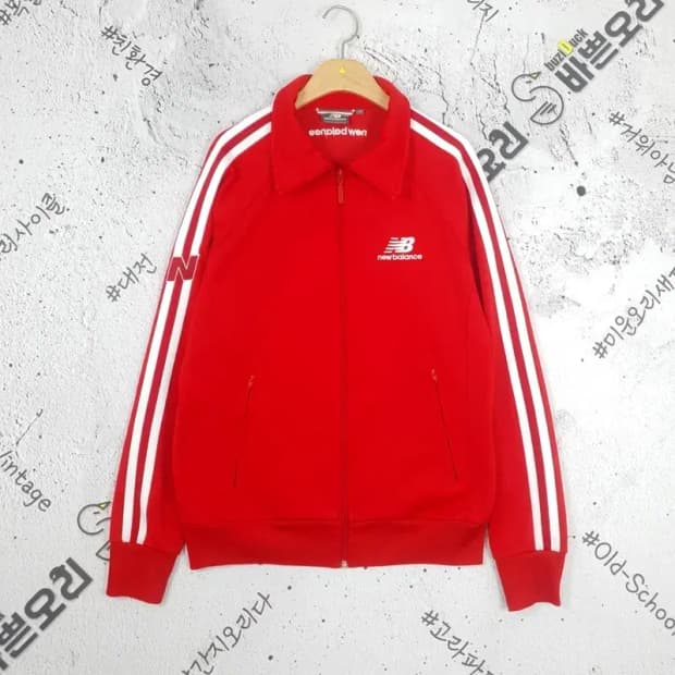 뉴발란스 NEW BALANCE 져지 트렉자켓 레드 3100004