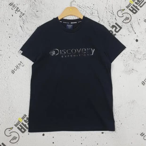 디스커버리 DISCOVERY 반팔 티 블랙 90 1000096
