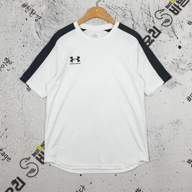 언더아머 UNDER ARMOUR 기능성 반팔 티 화이트 M 1000247