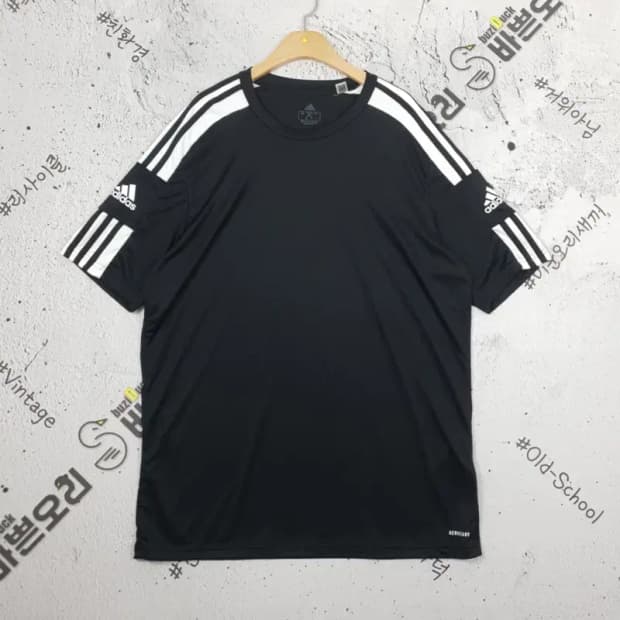 아디다스 ADIDAS 기능성 반팔 티 블랙 4XL 1000282