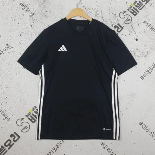 아디다스 ADIDAS 무주리그 기능성 반팔 티 블랙 95 1000421